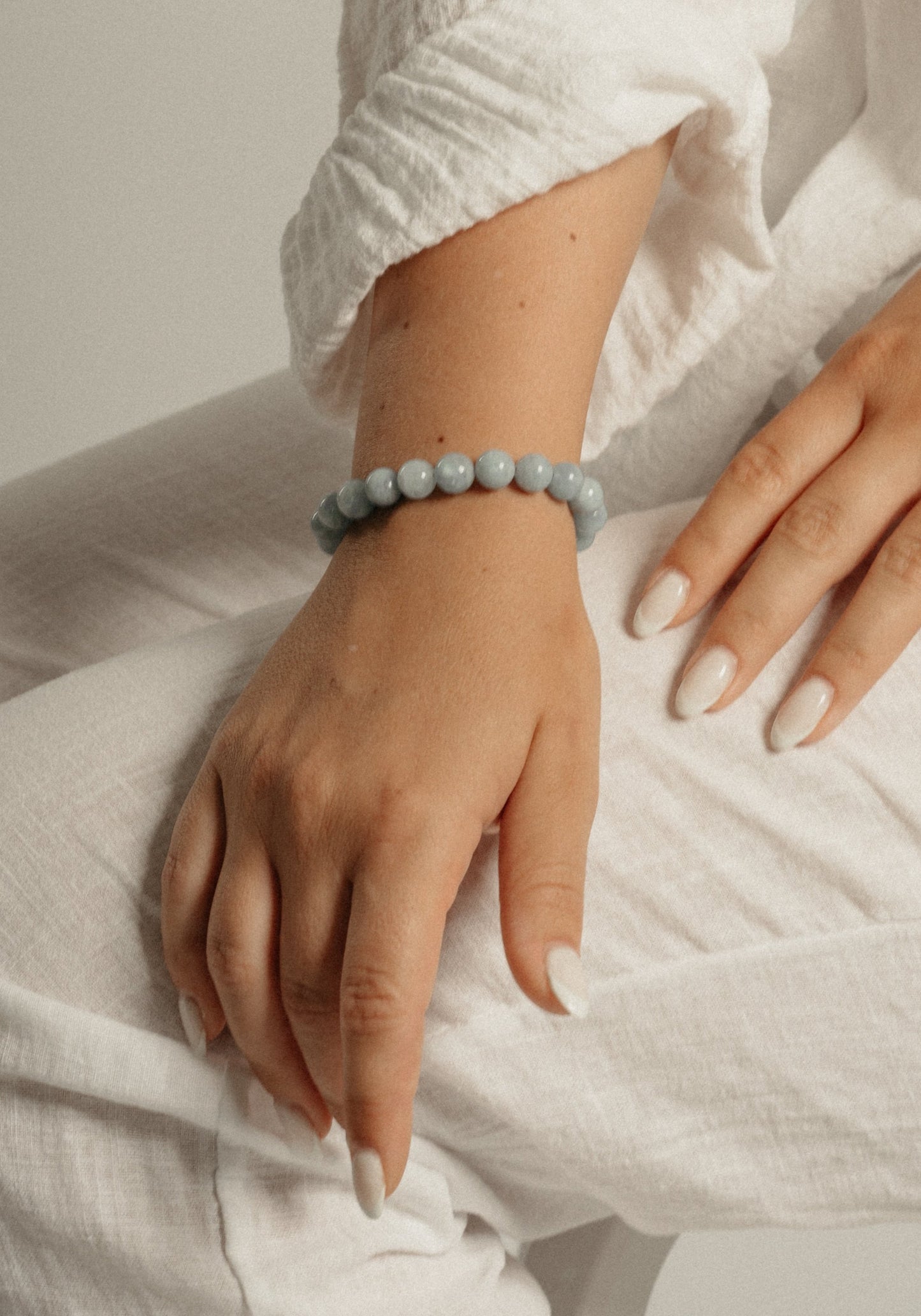 Breeze – Aquamarin Armband