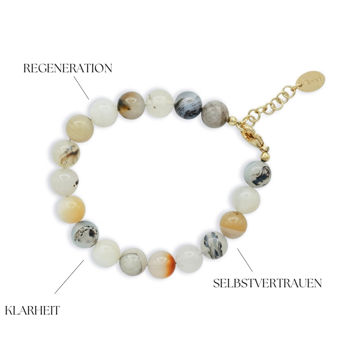 Mosaik – Drachenachat Armband