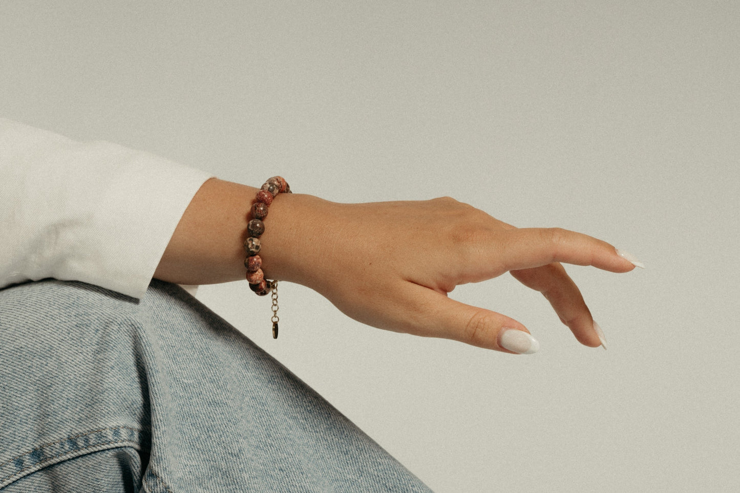 Savanna – Leopardjaspis Armband