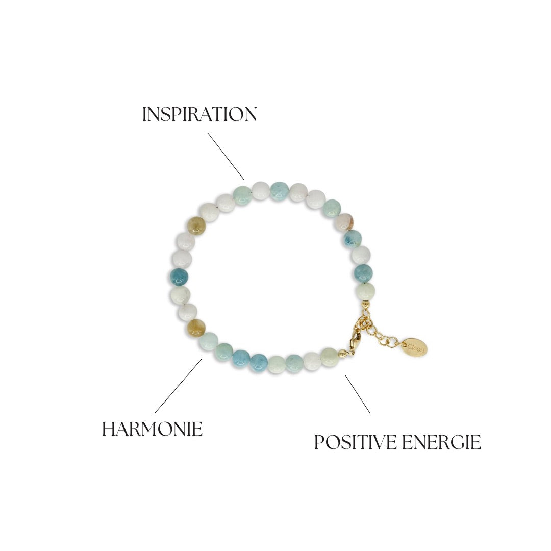 Bloom – Beryll Armband